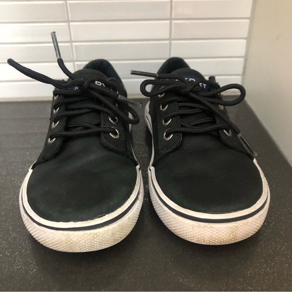 Sperry kids Ollie leather lace up sneakers - Picture 3 of 10